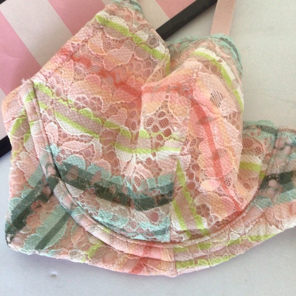 VICTORIAS SECRET BODY BY VICTORIA UNLINED DEMI BRA SIZE 34C NWT - Picture 3 of 16